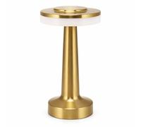 Garosa Portable LED Table Lamp, Touch Sensor 3 Color USB Rechargeable Nightstand Light for Bedroom, Bar, Coffee Shop, 5V 1W