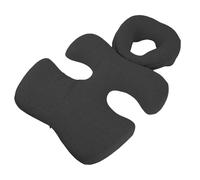 Garosa Premium Memory Foam Prone Massage Pillow, Face Down Bed Pillow for Sleeping with Less Pressure on Chest, Ideal for SPA, Post Eye Surgery Recovery (Dark Gray)