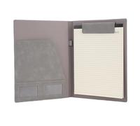 Garosa PU Leather Portfolio Folder, A4 A5 Notepad Holder with Elastic Closure and Multiple Pockets, for Office Work Business Travel Students Professionals