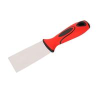 Garosa Putty Scraper Tool, Stainless Steel Flexible with Rubber Handle for Paint and Wallpaper Repair, 2in Hammer Head for Ceiling and Wall Work