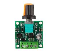 Garosa PWM DC Motor Speed Controller, 1.8V-12V 2A, Adjustable Speed Control Module for Car Wiper and Exhaust Fan, 32mm x 32mm x 14mm