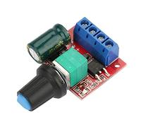 Garosa PWM Motor Speed Controller, 5V-28V 5A 90W, Adjustable Switch Module with Potentiometer Knob, LED Dimmer, DC 4.5V-28V