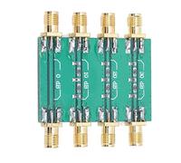 Garosa RF Fixed Attenuator Module DC 4.0GHz 23dBm 50 Ohm SMA Double Screw Head 0dB 10dB 20dB 30dB Levels Stable Resistance with Circuit Board Material for Impedance Matching