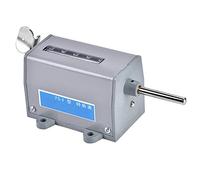 Garosa Rotary Revolution Counter 5 Digit Mechanical Resettable Counter for Machinery Cable Length Measurement