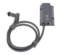 Garosa Satellite Ethernet Adapter 1000Mbps High Speed RJ45 Rectangular Dish Internet Adapter for, ABS Red Copper Material, Seamless Integration with Home Network, Boosts Speed