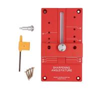 Garosa Sharpening Angle Fixture for Woodworking Chisels & Planes Adjustable Sharpening Guide System with Aluminium Alloy Holder Precision Honing Tool Kit for DIY and Professional Use