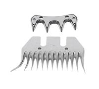 Garosa Sheep Shears, 13 Teeth High Carbon Steel Wool Clipper Comb Cutter Trimmer Accessory, with 7mm Teeth Spacing for Alpacas Llamas Thick Fur Animals