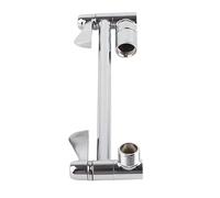 Garosa Shower Head Extension Arm, 10 Inch Brass, Brushed Nickel, Adjustable, Wall Mount for Bathroom Shower Head
