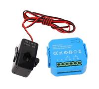 Garosa Single Phase Power Clamp, WiFi Smart Energy Meter for Solar Photovoltaic System with Real Time Electricity Monitoring, Overload Protection, Compatible with Smart Life App