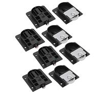 Garosa Sliding Door Roller, Stainless Steel Sliding Door Hardware, Easy Installation for Closets, Cabinets, and Wardrobes