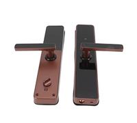 Garosa Smart Door Lock, Automatic Electronic Fingerprint Lock with Password and IC Card Unlocking, Easy Installation, Handle Design, for Hotel Homestay Entry Doors
