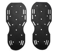 Garosa Snow Grips Ground Spike Shoes, Durable PP Iron Material, Lawn Aerator Tool with 28 Screws and Nuts for Gardeners