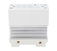 Garosa Solid State Relay 40A DC to DC SSR Relay with Thickened Aluminum Heat Sink 3 to 32VDC Input 5 220VDC Output for Industrial Commercial Applications