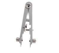 Garosa Spring Bar Plier, Stainless Steel Tool for Watch Repair with 1.0mm 1.2mm .6mm Pins for Watchmakers (Silver)