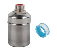 Garosa Stainless Steel Floating Ball Valve, 1/2 inch Automatic Water Level Control Valve for Water Tank, Sink, and Tower Applications ¨C Durable Float Valve with Reliable on/Off Function