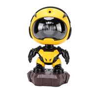 Garosa Star Projector Night Light Star Ceiling Light Projector Plastic Innovative Bee Warrior Design Eight Nebula Color Modes Built in Speaker for Bedroom