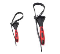 Garosa Strap Wrench, 4in 6in Adjustable Rubber Strap Wrench Set with Non Slip Handle for Kitchen Faucet Shower Head Pipe Repair