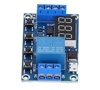 Garosa Timer Relay Module Time Delay Relay Switch Circuit Board 6 to 30V One Way Actuator Cycle Timing 20mA Idle Current for Automation Control Electronics