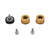 Garosa Upgraded Extruder Gear Set, Hardened Steel DLC Coating Double Bearing Reduction Gears for K1 Maximum K1C Ender 3 V3 3D Printers