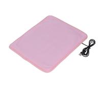 Garosa USB Heating Pad, Soft Polyester Material, 3 Temperature Settings, Portable Electric Heated Pad for Neck and Back Pain Relief (Pink)