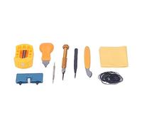 Garosa Watch Battery Replacement Kit, Alloy Steel Tool, Durable Watch Opener with Retainer, Easy to Use Screw Handle for Repair