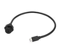 Garosa Water Proof USB Connector USB Female Male Extension Flush Car Mount Extension Cable 30V 1.5A Threaded Locking (1M)