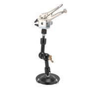 Garosa Welding Auxiliary Clamp Adjustable Arm Stable Firm Grip Attaches to Metal Work Table for Electronic Welding Repair Assistance Work