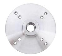 Garosa Wood Lathe Face Plate, 6 Inch 33mm Thread 8 Mounting Holes, with Premium 45 Steel Material, for Small Bowl Turning Woodworking Projects