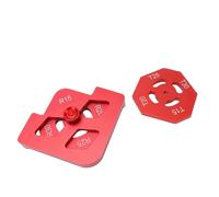 Garosa Woodworking Round Corner Radius Templates, Aluminum Alloy Router Jig Set with Multiple Sizes R15 R20 R25 R30 T15 T20 T25 T30 for Picture Frames Chairs Tables Furniture