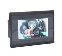 Garosa WSB4322R 4.3in Touch Screen PLC HMI All in One DC24V 600MHz ARM9 CPU, ABS Material with 2 Channel PT100 Temperature Measurement, Compact Size for Industrial Automation and