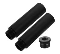 GAROZATION 1 set Mic Stand Extension Kit to Adapter Height Microphone Arm Stand Extension Tubes for Live Streaming Recording Versatile Use