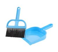 GAROZATION 1 Set Mini Broom and Dustpan for Cleaning Hard to Reach Areas for Pets Computers and Home Compact Hand Brush and Dustpan Tools for Cages and Small Spaces