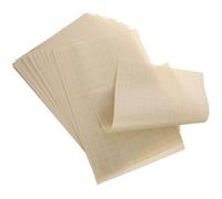GAROZATION 100 Sheets Beige Chinese Calligraphy Practice Paper, Multi-functional Rice Paper with Good Ductility, for Students Writing and Traditional Ink Art