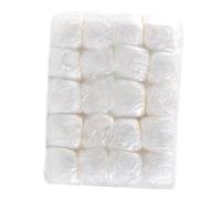 GAROZATION 100pcs Disposable Bathing Hats with Elastic Brim Practical Shower Caps for Hair Protection in Spa Cooking Makeup Fits