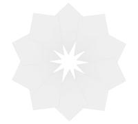 GAROZATION 100pcs Reusable English Paper Piecing Templates Diamond Shape for Quilting Patchwork Projects Easy to Use for All Skill Levels Sewing Craft DIY Supplies
