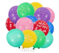 GAROZATION 100pcs Thickened Latex Birthday Balloons for Party Decorations Festival Balloons for Creating Memorable Moments and Photo Props at Celebrations