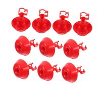 GAROZATION 10pcs Automatic Chicken Waterer Cups Durable Poultry Drinking Bowls Easy Clean Hydration for Chicks Ducks and Geese Practical Water Dispenser for Poultry