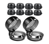 GAROZATION 10pcs Childproof Gas Stove Knob Covers Safety Oven Knob Guards for Boys and Girls