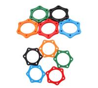 GAROZATION 10pcs Microphone Skid Ring Rolling Ring for Wireless Microphones Non-slip Design for Stage Use