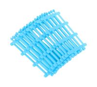 GAROZATION 10pcs Miniature Farm Fence Plastic Play Fence for Dollhouse Garden Crafts Educational DIY Farm with Connectable for Creative Layouts and Learning