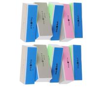 GAROZATION 10pcs Nail Buffer Blocks 4-Way Eva Buffing File with Four Sided Polishing Design for Precision Nail Filing and Shine Polish Suitable for Home and Professional Salon Use