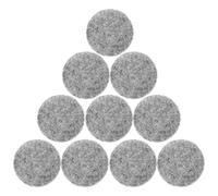 GAROZATION 10pcs Round Plush and Metal Suit Buttons Decorative Garment Closure Fasteners Classic Style for Knitting and Holidays