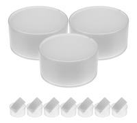 GAROZATION 10pcs Thickened Counting Finger Sponges Cash Counting Fingertip Moistener for Bank Tellers and Cashiers Hand Money Tool