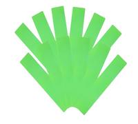 GAROZATION 12pcs Court Boundary Markers Sports Ground Markers Rectangular Flat Pvc Mats Wear Resistant Stable Grip Design for Outdoor Court Marking