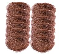 GAROZATION 12pcs Decorative Bird Nest Ornaments for Home and Garden Realistic Faux Bird Nests for Themed Parties Weddings Easter and Seasonal Decor