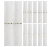 GAROZATION 12pcs Empty Lip Gloss Tubes 2.8g Small Plastic Reusable Lip Balm Containers with Cap for DIY Handmade Cosmetics and Travel, Portable Sl esign to Keep Formula Textures Stable