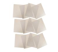 GAROZATION 12pcs Microwave Mica Board Waveguide Cover 4.72x3.94 Inch Mica Sheet Heat Resistant Universal for Microwave Oven Kitchen