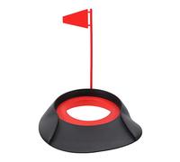 GAROZATION 1pc Golf Practice Hole Training Aid Device Lightweight Durable Putter Trainer for Use Your Putting Skills Anywhere Compact Design for Home Office Travel