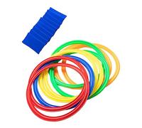 GAROZATION 1Set Outdoor Ring for Hoops with Connectors for Fun Physical Activity and Motor Skills Development for Garden Games and Family Gatherings