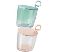 GAROZATION 2 Pcs Facial Foam Maker Cups for Travel and Home Use, Easy to Operate Abs Face Bubble Maker, Portable and Reusable Face Wash Foaming Cleanser